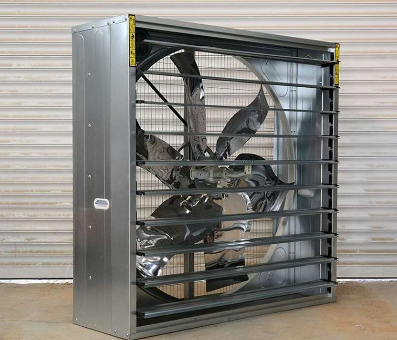 Greenhouse 370W Chicken Coop Ventilation Fans 1000mm Chicken House Fan