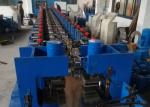 Hydraulic Cutting Steel Storage Rack Shelf Production Line With Bending