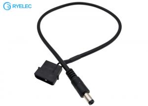 China 2 Core Cable From 12v Male Molex Psu Connector To 2.1mm Diameter DC Barrel Connector on sale