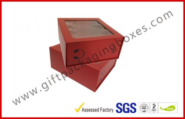 Cheap Magnetic Box with Clear PVC / PET Window , HeadPhone Electronics Packaging Boxes for sale