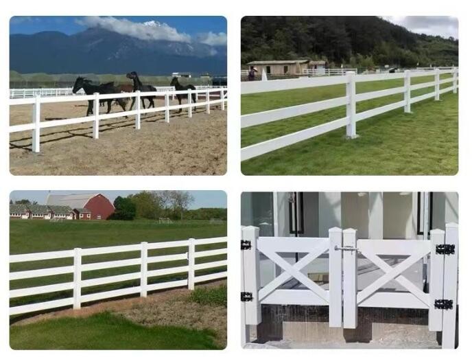 Anticorrosion Welded Wire Mesh Fence Pvc Plastic Vinyl Coated In Ranch Paddock Horse