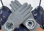 Warm Super Soft Phone Friendly Gloves , Texting Winter Gloves With Smart Touch