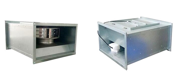 100% Eco Friendly Silent Rectangular Duct Fan For Hospital , Hotel , Meeting Room