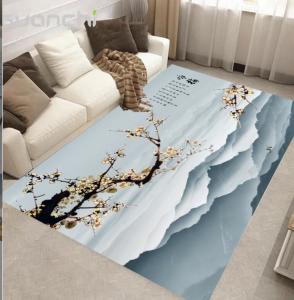China New Style 3D Chinese polyester Fiber Living Room Floor Carpet Special Style on sale