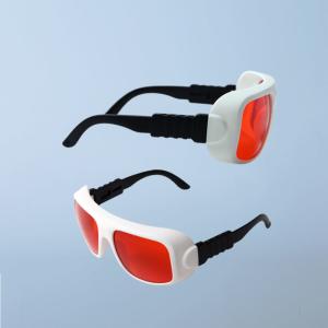 Polycarbonate Green Laser Protective Glasses 266nm 355nm Anti Fogging