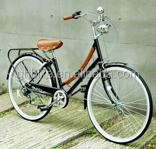 16KG Steel Fork Retro Vintage Dutch OMA Bike Front Light and Holland City Exploration