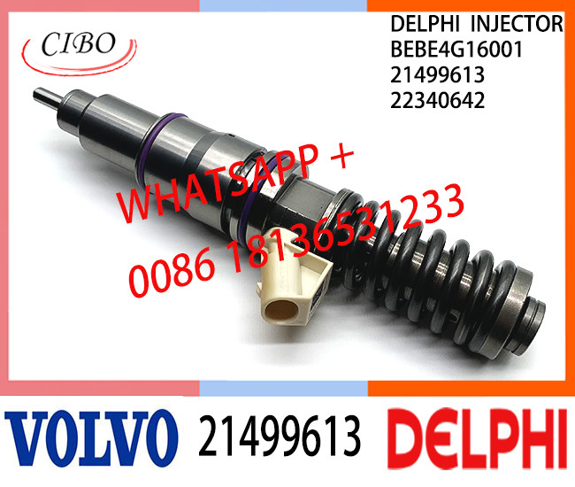 21499613 BEBE4G16001 Fuel engine Diesel Injector 21499613 BEBE4G16001 22340642 E3.4 for VOL MD11 P3624 TIER 4