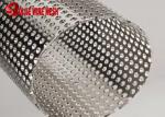 Regular stagger corrugated perforated stainless steel sheets for household