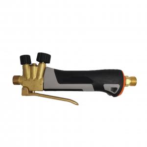 Quality N.W. 318.6g Customized Support OEM Upper Gas Handle Weed Burner Handle with Pilot Valve wholesale