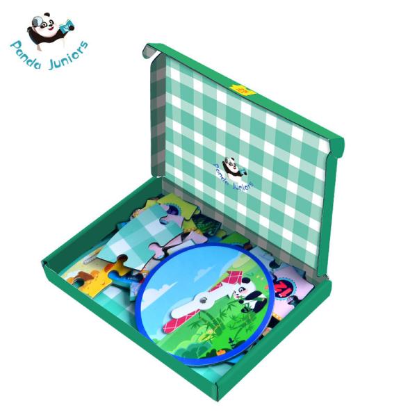 Cheap Baby Brain Development Preschool Jigsaw Puzzles , Educational Wooden Puzzles for sale