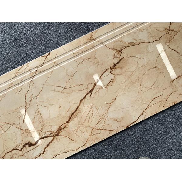Integrated Porcelain Full Body Groove Staircase Tiles Stair Step Tile Anti Slip