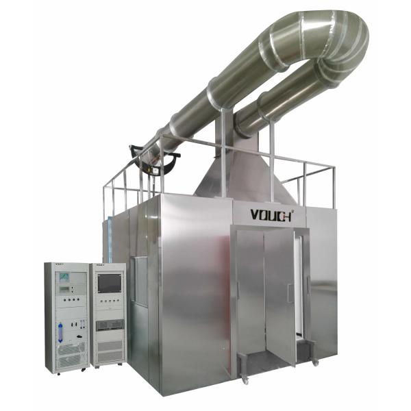 Single Combustion Building Material Flammability Test , Flammability Testing