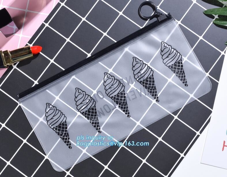 Zipper lock Bag with block slider, PE zipper lock bag, PA plastic bag, slider clothes packing for resealable plastic pe