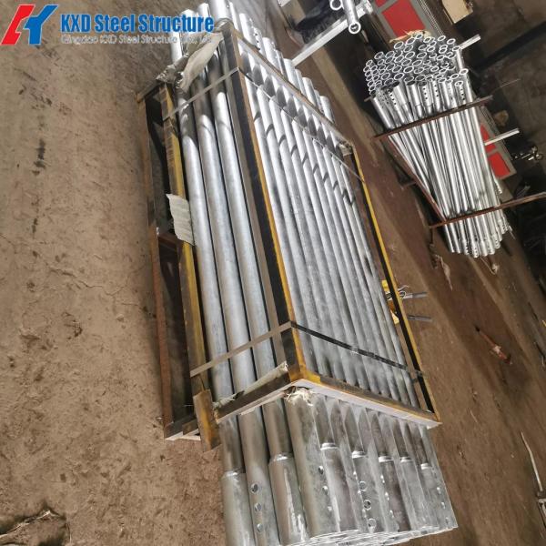 Hot Deep Customised Galvanized Steel Ground Screw Helical Bolt Piles for Solar System