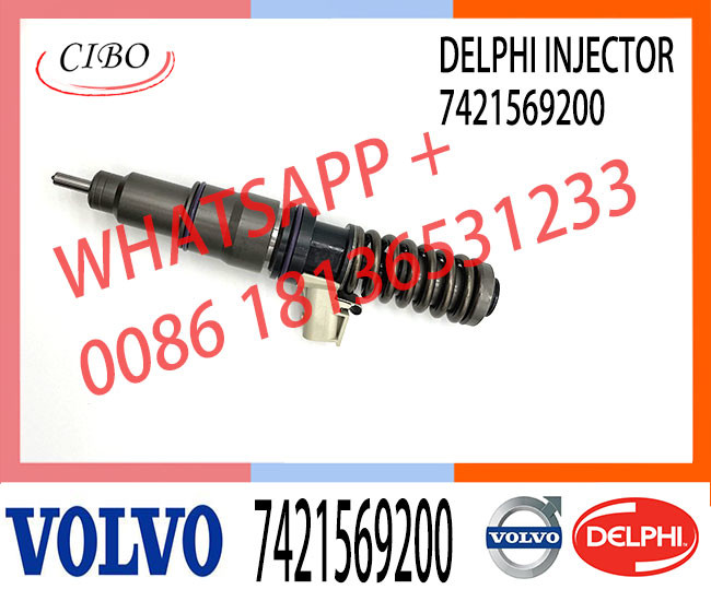New Common Rail Diesel Fuel Injector 21596200 BEBE4K01001 7421569200 for Engine Parts