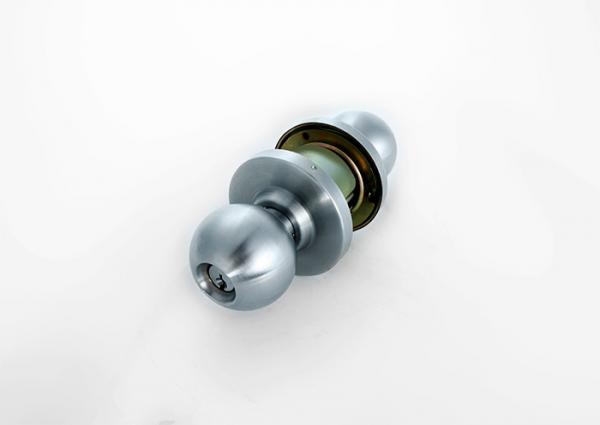 Cheap 304 Stainless Steel Cylinder Door Knobs Cylindrical Knob Handle Lockset for sale