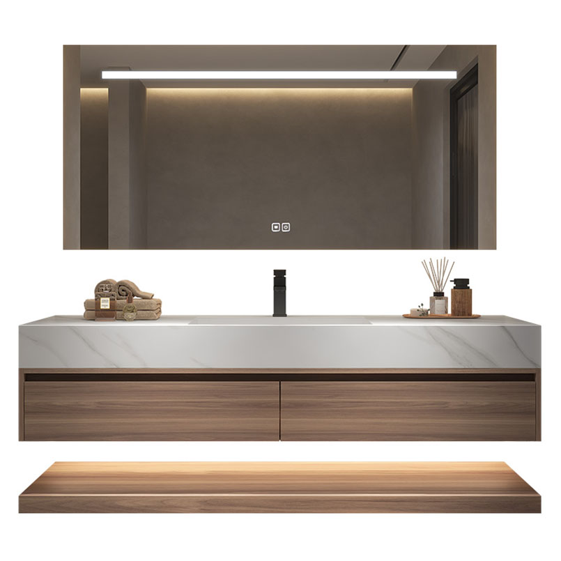 Customized Made customized order YALIG Wall Mounted Bathroom Cabinet with Sink Vanity