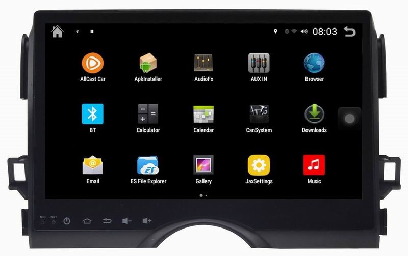 Ouchuangbo car pc dvd stereo pure android 4.4 for Toyota Reiz 2013 support 3g wifi radio bluetooth hd 1024*600