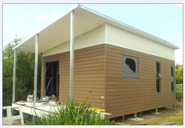 Cheap Light Steel Structure Australian Granny Flat / Foldable House With Light Weight for sale