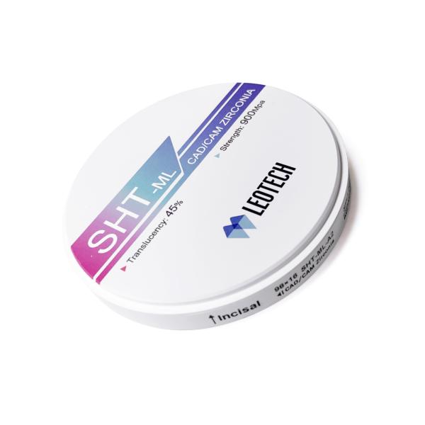 A1-B4 Shade Zirconia Disc Thickness Options Ultra-Translucent Multilayer Structure