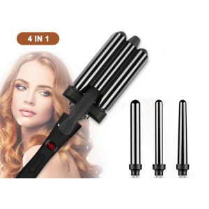 Quality Ceramic Tourmaline Barrels Interchangeable Curling Iron Set LCD Temp Control wholesale