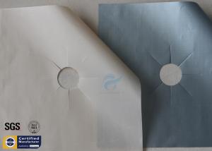 PTFE Fiberglass Fabric Reusable Gas Range Protectors Cover 10.6 Beige