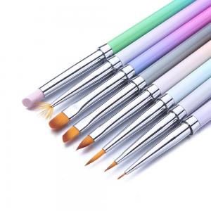 Quality Nylon Hair Nail Glue Brush Art Fantastic Polish Nail Liner Pen wholesale