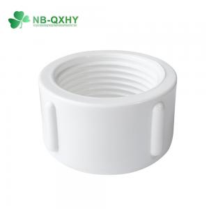 Quality UV Protection UPVC PVC BSPT British Standard Pipe Fitting End Cap 1/2-4 Female Thread wholesale