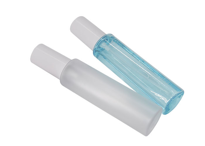 ABS Cap Blue 150ml Makeup Remover Pump Bottle Facial Cleansing Oil Bottle