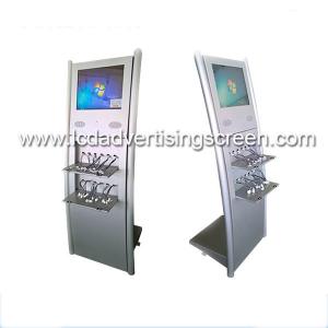 Quality Floor Stand Lcd Advertising Display Built In Multi Public Mobile Phone Charging Station wholesale