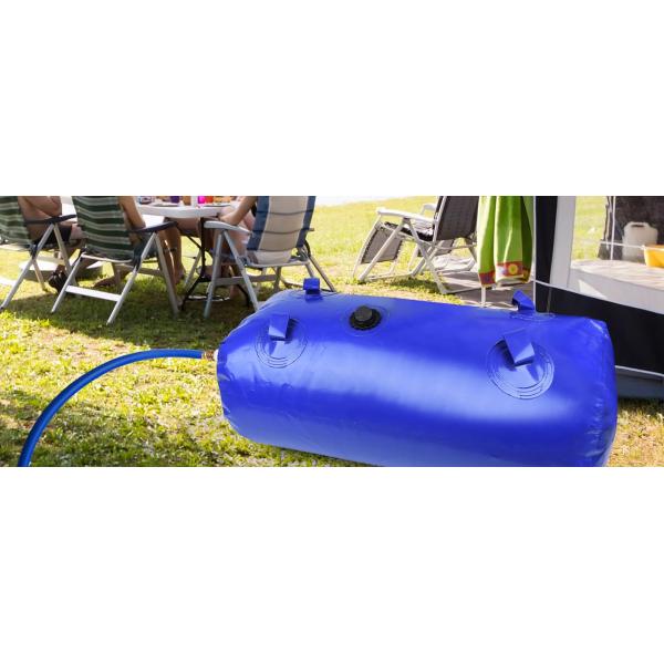 Water Tank Collapsible Storage Container Bag Bladder Valve for Camping RV Drought-Resistant Fire-Fighting