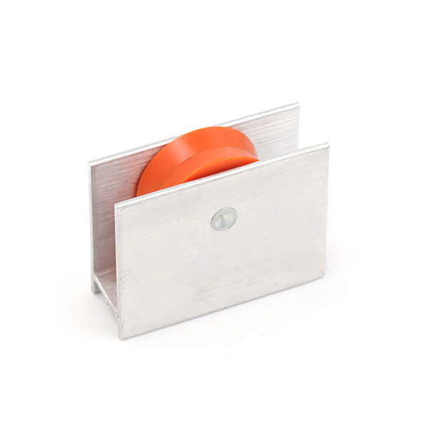 Heavy Duty upvc door roller Aluminium alloy material Non Oxidation Finish