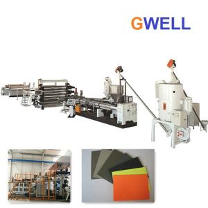 Quality 8mm Thick PMMA ABS Sheet Extrusion Line wholesale