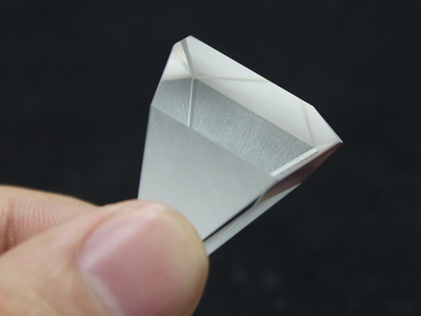 K9 Optical Glass Roof Prism Plano-Convex With Positive Focal Length