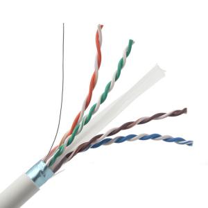 Quality Shielded Stp Ftp CAT6 Ethernet Cable UL CE FCC ROHS Certificate wholesale