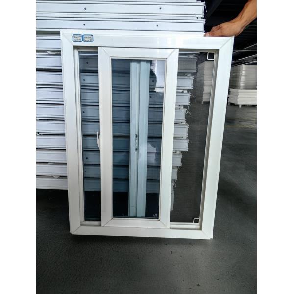 American Style Upvc Windows Customization Frame Color For Vinyl Single Sliding And Fixed Window