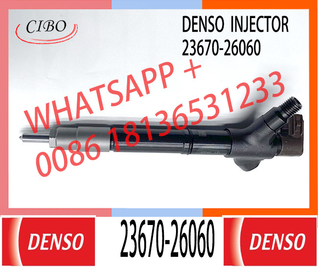 Common Rail Engine Fuel Diesel Injector Nozzle 23670-0R090 23670-26060 For Toyota Denso Corolla Verso 2.2 Tojota Corola