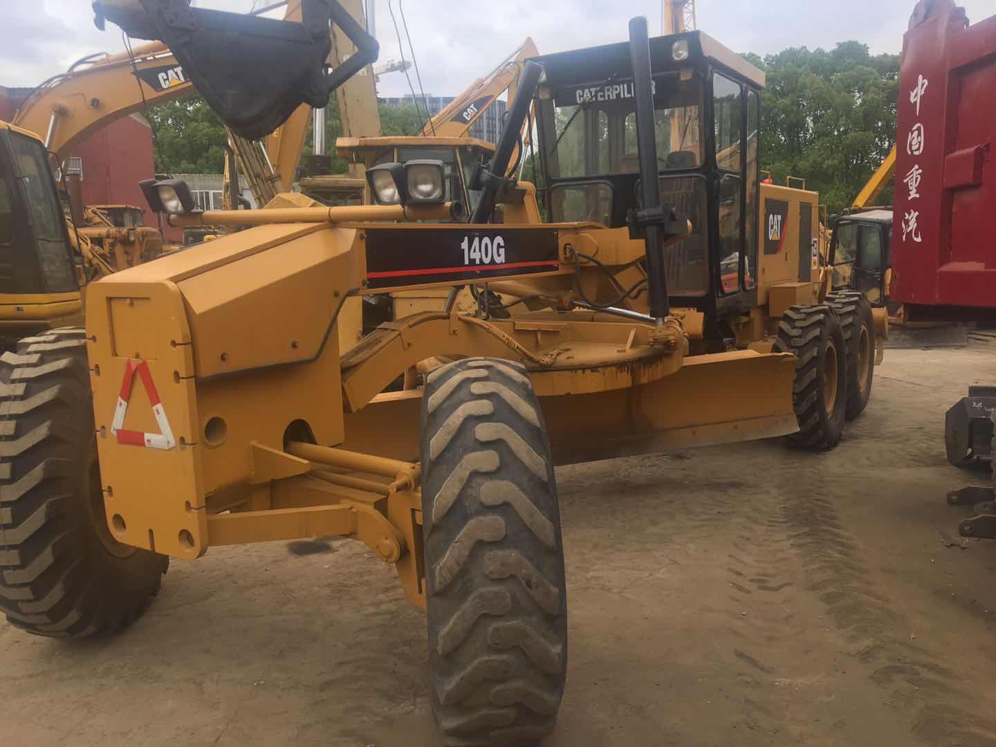 Good Blade Condition Japan Used Cat 140G /140h /140K Motor Grader with 16000 kg Weight