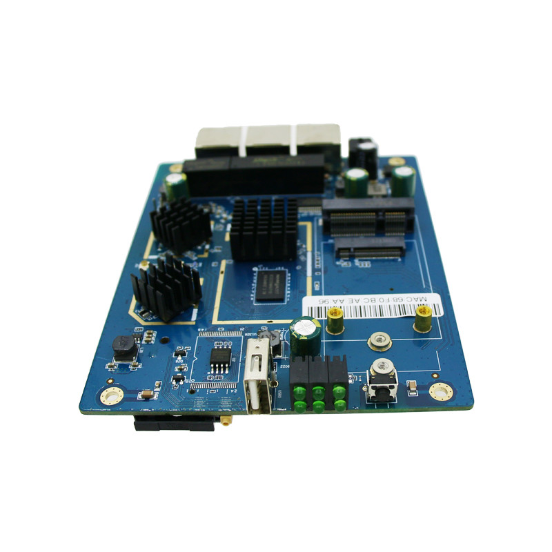 1200Mbps Dual Band Wifi Router PCB MT7621A Chipset For 5G Wifi Router