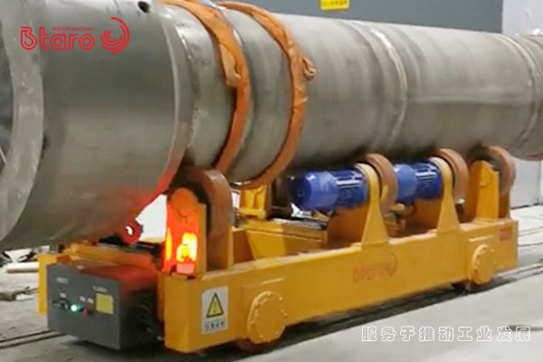 Automatic Lifting Trackless Transfer Trolley 30 Ton