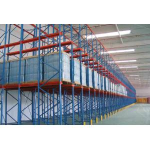 Heavy duty drive in racking for pallets
