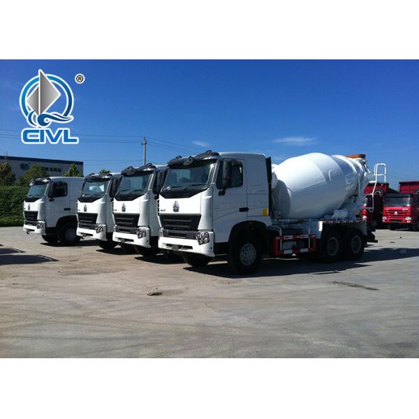 Sinotruk Howo 6x4 Concrete Mixer Truck Concrete Mixing Equipment 10cbm 70 Cabin With Air Condition