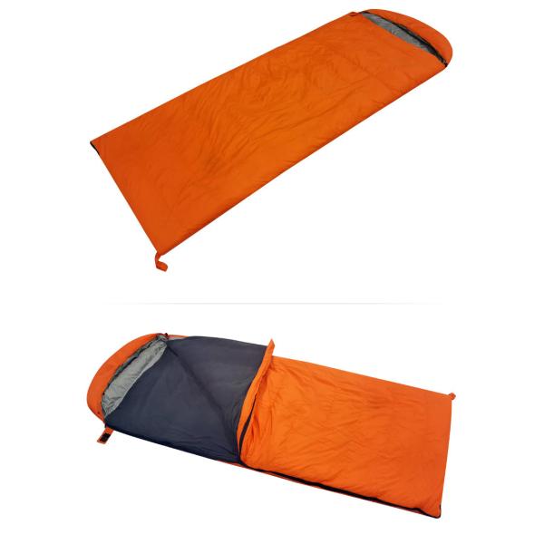 Envelope Folding Outdoor Sleeping Bag Warm Camping Blanket With Storage Bag
