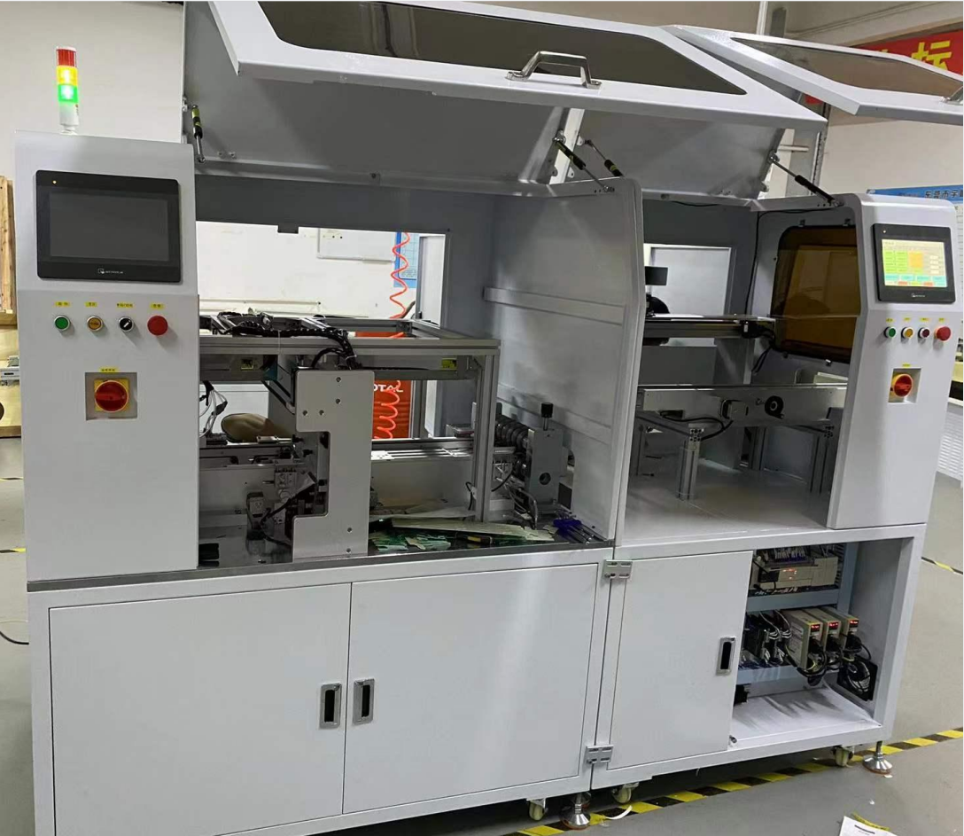 220V 300KG Automatic Double - Ways PCB Separator Equipment / V Cut Machine