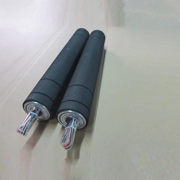 Rubber Covered Motorized Conveyor Rollers Small Size 0.4kW - 22kW Power