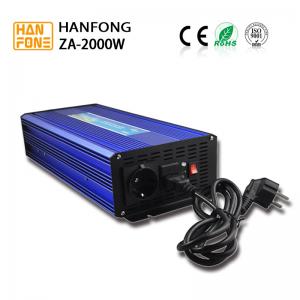 China 2000w off grid solar pure sine wave inverter high frequency with charger battery off grid solar panel inverters hanfong on sale