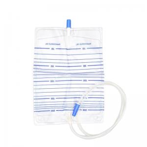 Quality Sterile Plastic Urology Disposable Products Disposable Adult Urine Drainage Bags 2000ml wholesale