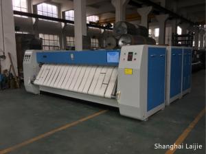 China Fully Automatic Laundry Press Ironing Machine , 2 Rollers Flat Ironer Machine on sale
