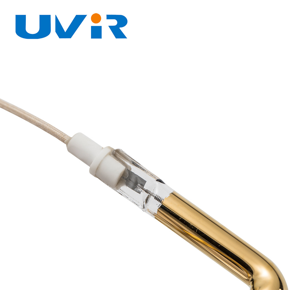 3D Contour Radiator Gold Plated Infrared Heating Element Tube For Plastic Welding