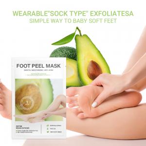 China 40ml Avocado Foot Mask Exfoliating Moisturizing And Rejuvenating Foot Care Set on sale